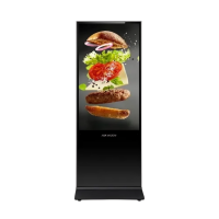 Hikvision DS-D6055UL-B/S 55" 4K UHD Floor Standing Digital Signage Kiosk (Non-Touch)
