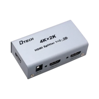 Dtech DT-7142 1 in 2 HDMI Splitter
