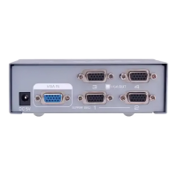 Dtech DT-7254 1 to 4 Port VGA Splitter