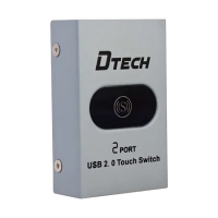 Dtech DT-8321 2 Ports USB Switch