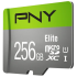 PNY Elite 256GB Class-10 Micro SD Memory Card
