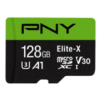 PNY Elite-X 128GB Class 10 U3 V30 microSDXC Memory Card
