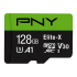 PNY Elite-X 128GB Class 10 U3 V30 microSDXC Memory Card