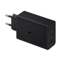 Samsung 65W 3-Port Type-C & Type-A Super Fast Power Adapter