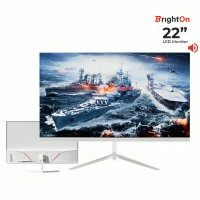 Eurovision EV-GT2200A-W 22 Inch Full HD LED Monitor with 100Hz | Built-in Stereo Speakers