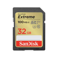 SanDisk Extreme 32GB 100mbps SDHC UHS-I Memory Card (SDSDXVT-032G-GNCIN)