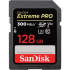 SanDisk Extreme PRO 128GB 300mbps SDXC UHS-II Memory Card (SDSDXDK-128G-GN4IN)