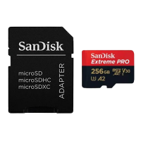 Sandisk Extreme PRO 256GB 200mbps MicroSDXC UHS-I Memory Card With Adapter (SDSQXCD-256G-GN6MA)