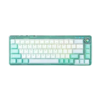 AULA F68 Hot Swappable White Switch Tri-mode Mechanical Gaming Keyboard