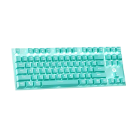 Fantech MAXFIT87 MK856 Mint Edition Blue Switch RGB Mechanical Keyboard