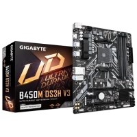 Gigabyte B450M DS3H V3 AMD AM4 Micro ATX Motherboard