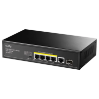 Cudy GS1005PTS1 5-Port Gigabit PoE+ Switch with 1 SFP Slot
