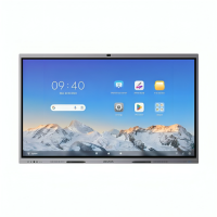 Hikvision DS-D5C98RB/B 98 Inch (8GB RAM, 128GB ROM) 4K UHD Touch Interactive Flat Panel Display with 8MP AI Camera & 8 Array Mic (Android 13)