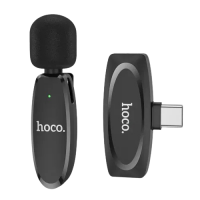 Hoco L15 Type-C Crystal Lavalier Wireless Digital Microphone