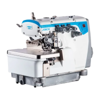 Jack E4S-5-03/333 5 Thread Overlock Industrial Sewing Machine