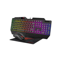 Havit KB889CM RGB Gaming Keyboard, Mouse & Mouse Pad 3-IN-1 Combo