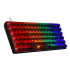 Jedel KL-123 Transparent RGB Mechanical Keyboard
