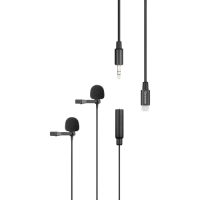Saramonic LavMicro U1C Dual Head Clip-On Microphone