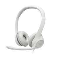 Logitech H390 Stereo USB Headset White