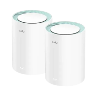 Cudy M1300 AC1200 Dual Band Gigabit Mesh Router (2 Pack)