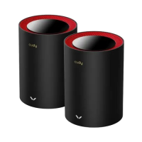 Cudy M3000 AX3000 2.5G Dual Band Wi-Fi 6 Mesh Router (2 Pack)
