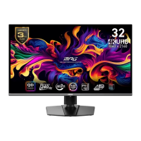 MSI MPG 321URX 31.5" QD-OLED 4K UHD 240Hz Gaming Monitor