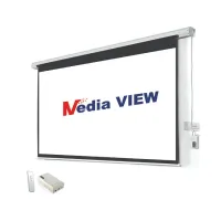 MediaView 96"x96" Electric Projection Screen