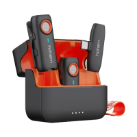 Hohem Mic-01 (2TX+1RX+Charging Case) Wireless Microphone