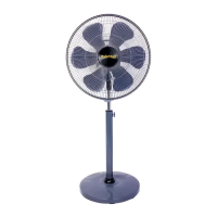 Pakhtun Tezra 18" High Speed Stand Fan With Remote Control