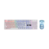 PC Power PGC801BG13 RGB Wired Gaming Keyboard Mouse Combo with Bangla