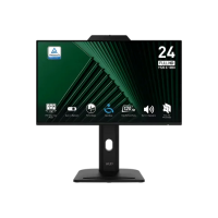 MSI PRO MP242PMG 24" 120Hz FHD Business Monitor With Built in Webcam