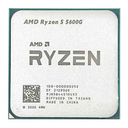 AMD Ryzen 5 5600G Processor 6 Core, 12 Thread, 4.40 GHZ Max With Radeon Graphics