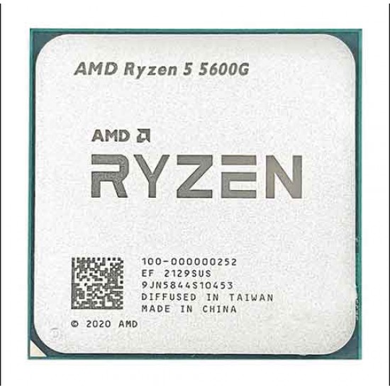 AMD Ryzen 5 5600G Processor 6 Core, 12 Thread, 4.40 GHZ Max With Radeon Graphics