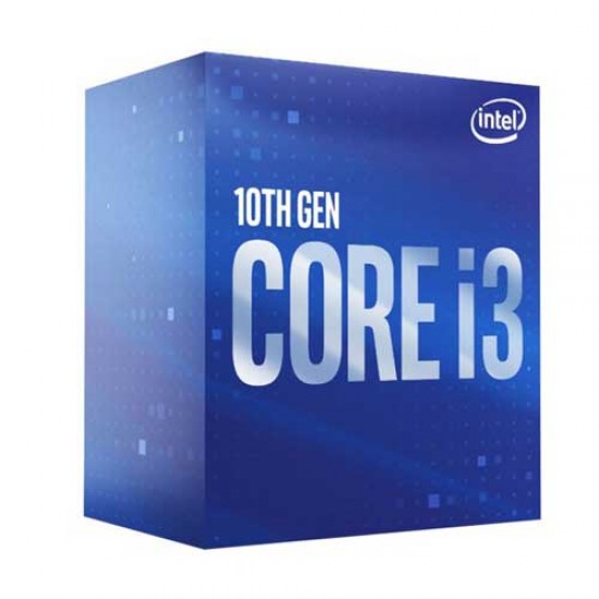 Intel 10th Gen Core i3 10100F Processor Cores- 4 & Threads- 8