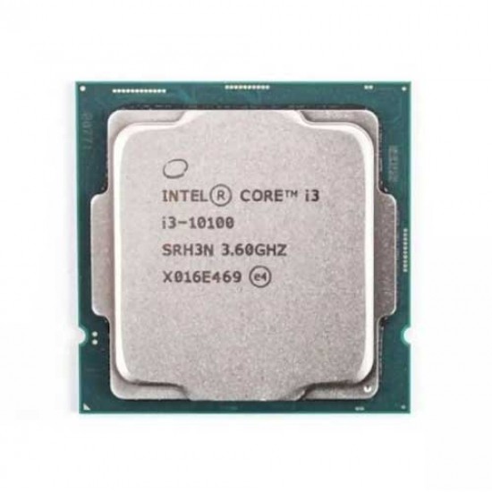 Intel 10th Gen Core i3 10100F Processor Cores- 4 & Threads- 8