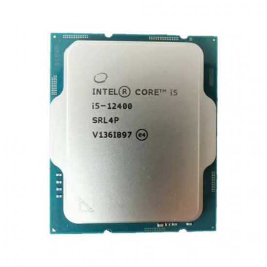 Intel 12th Gen Core i5-12400 Alder Lake Processor 2.50 GHz Up to 4.40 GHz