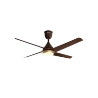 Qulik Alpha Edge 4B UL 53" Decorative Silent Ceiling Fan With Light & Remote