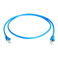 R&M R196124 CAT6 U/UTP 4P LSZH 15 Meter Blue Patch Cord