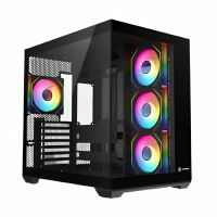 Revenger Air Space BTF Mesh Full Tower Black ATX Gaming Desktop Case with 4 ARGB Fan