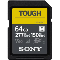 Sony SF-M Tough Series UHS-II SDXC 64GB Memory Card