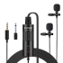 SYNCO Lav-S6D Dual Omnidirectional Condenser Wired Lavalier Microphone