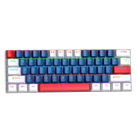 T-Wolf T60 60% Wired RGB Mechanical Gaming Keyboard