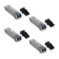 TRENDnet TEG-MGBS10/4 Single Mode LC SFP Module (4-Pack)