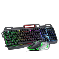 T-Wolf TF600 RGB Gaming Keyboard Mouse Combo