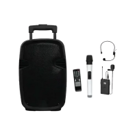 CMX TS-12 180W Portable PA System (1 Hand + 1 Head Mic)
