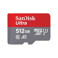 SanDisk Ultra 512GB MicroSDXC UHS-I Memory Card (SDSQUAC-512G-GN6MN)
