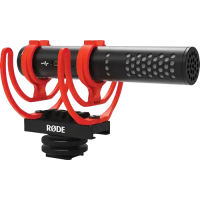 RODE VideoMic GO II Ultracompact Analog/USB Camera-Mount Shotgun Microphone