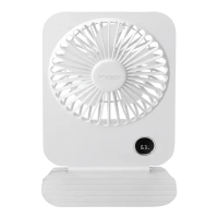 Vyvylabs D11 Mini Foldable Desktop Fan