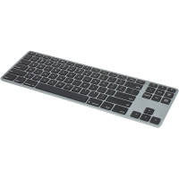 Matias Wireless Aluminum Tenkeyless Keyboard for Mac (Space Gray)