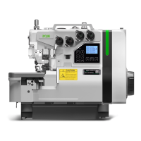 ZOJE B9000-13 Industrial 4 Thread Overlock Machine
